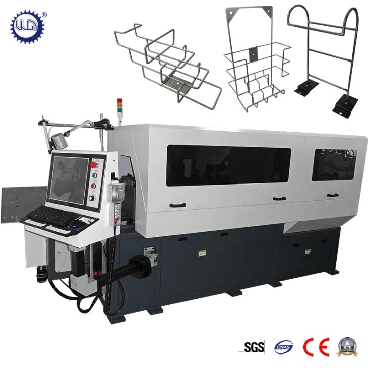 3D CNC mājsaimniecības stiepļu plaukts liekšanas mašīnas