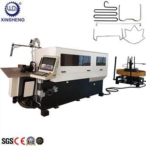 10 Ass 3D CNC stiepļu liekšanas mašīna